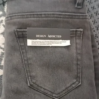 شلوار لی زغالی