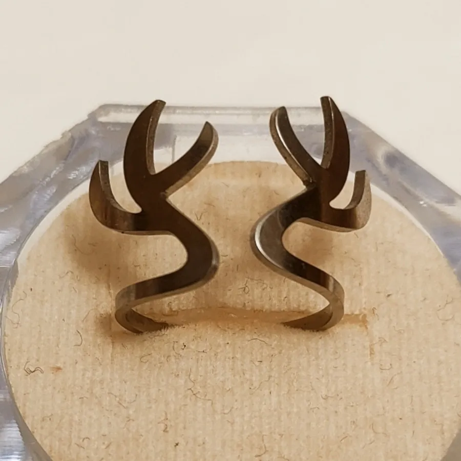 انگشتر شاخ گوزن،استیل