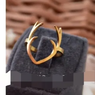 انگشتر شاخ گوزن،استیل