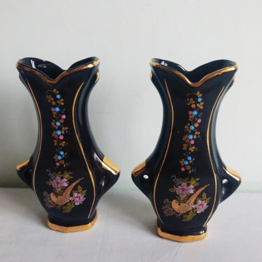 گلدان سرمه ای خارجی