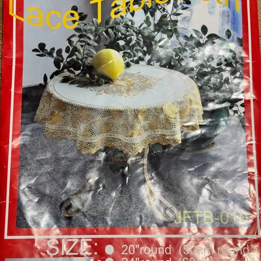 رومیزی سفره ای گرد