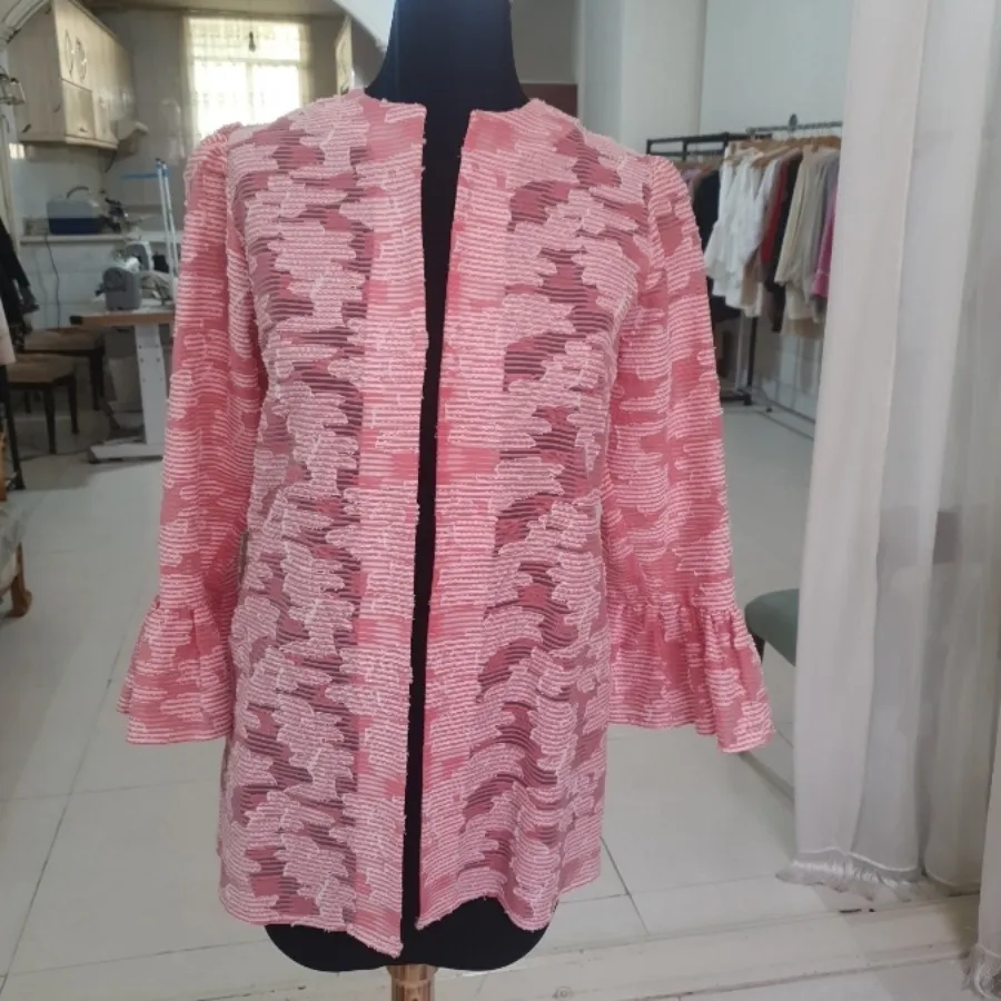 مانتو تور صورتی