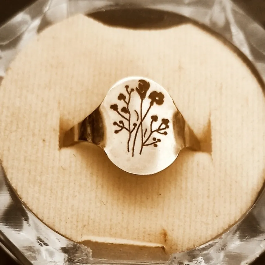 انگشتر استیل رنگ ثابت