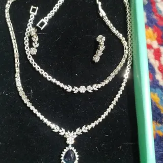 سرویس نقره جواهری925