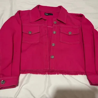 کت‌کوتاه صورتی برند زارا