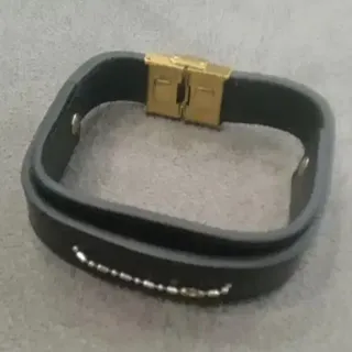 دستبند چرم با جعبه چوبی