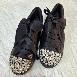 کفش ونس جواهردوزی مشکی