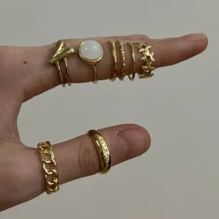 پک انگشتر مجموعه8تایی