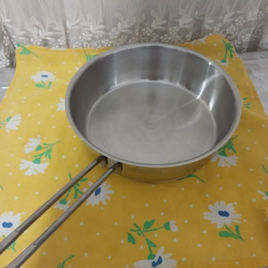 تابه استیل دستی لوکس