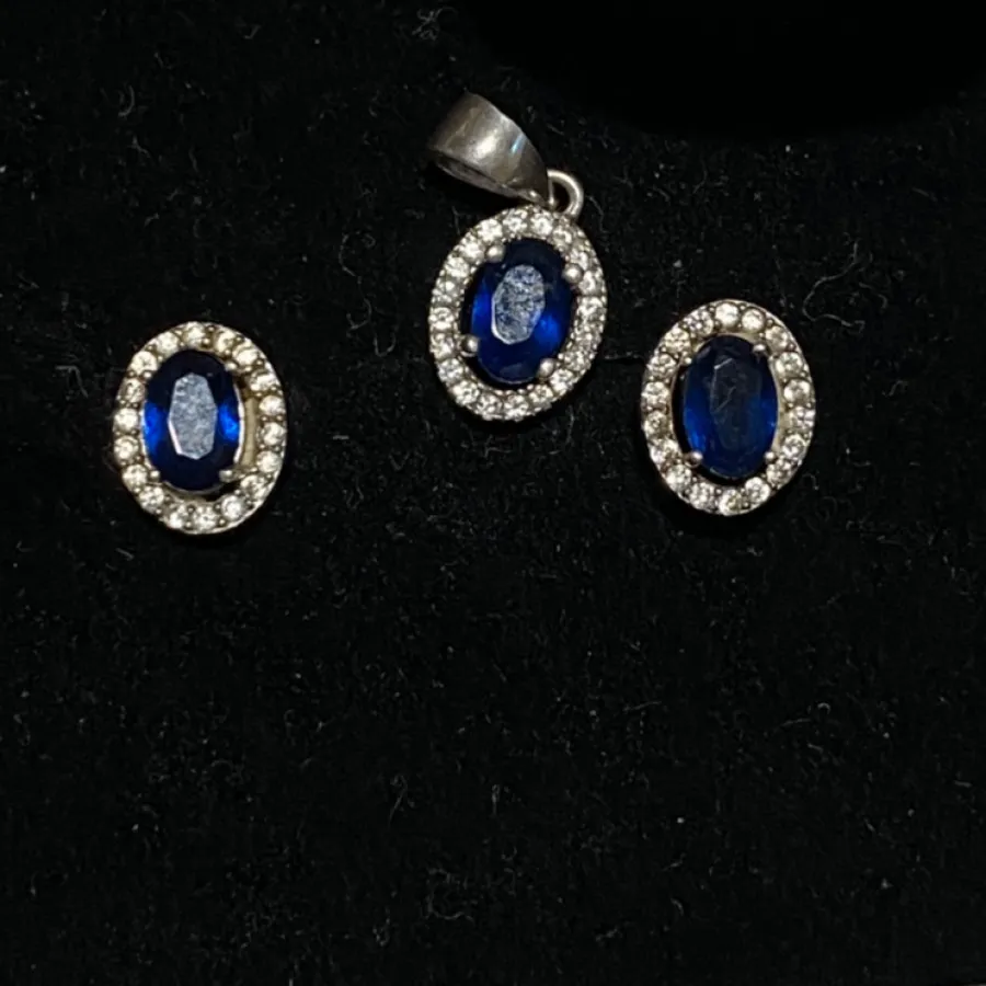 نیم ست نقره