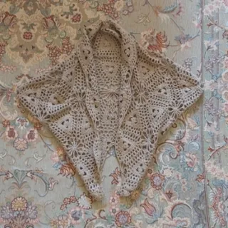 رویی لباس قلاب بافی