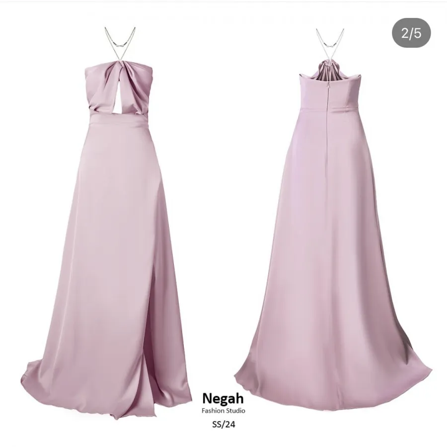 پیراهن دکلته مجلسی