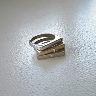 انگشتر سه لاین