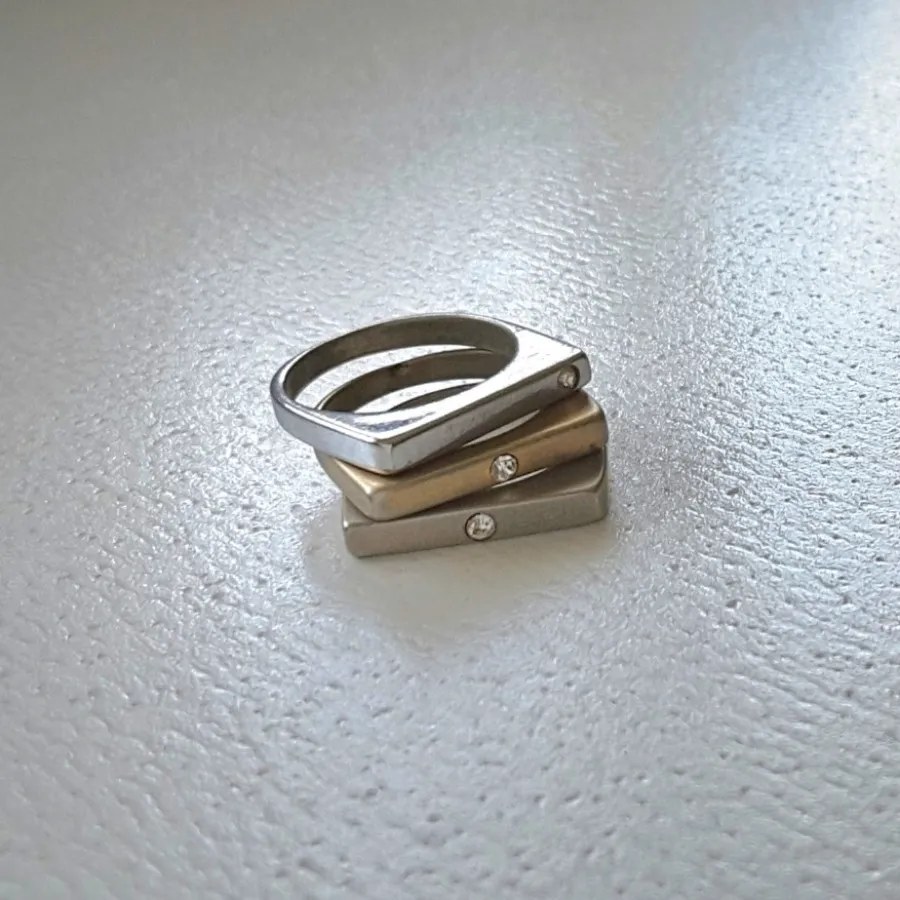 انگشتر سه لاین