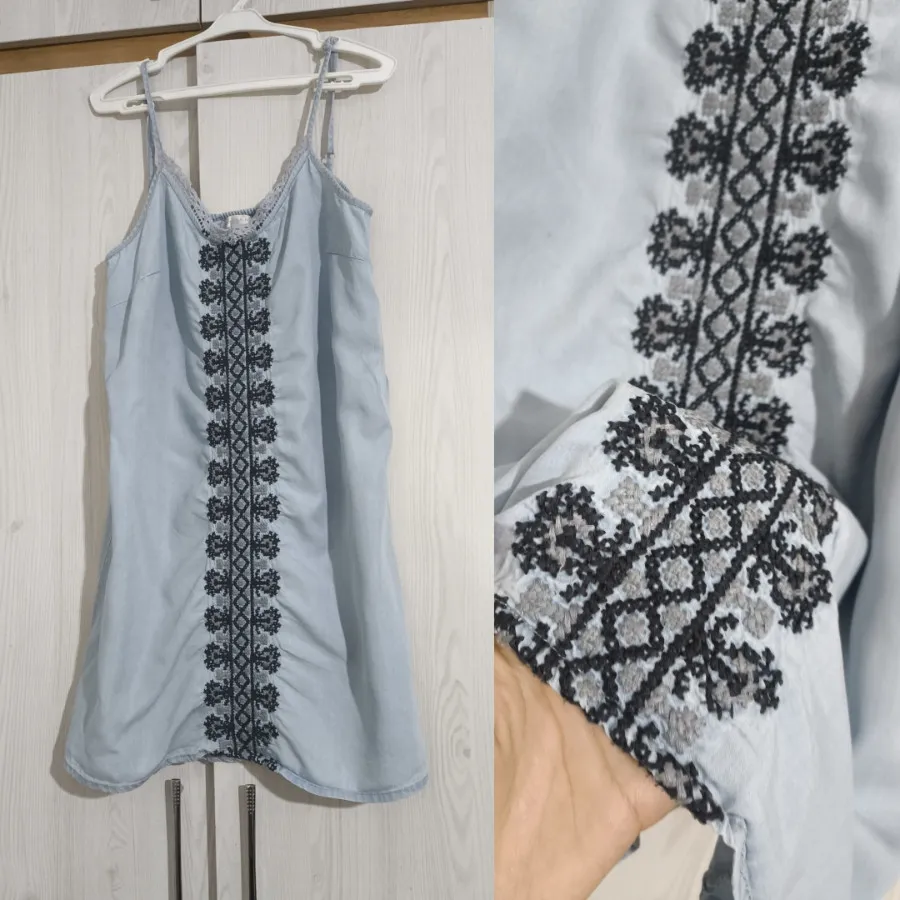 پیراهن کوتاه جین کد 50