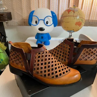 کفش چرم ماهین