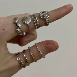 پک انگشتر 9 تایی جذاب