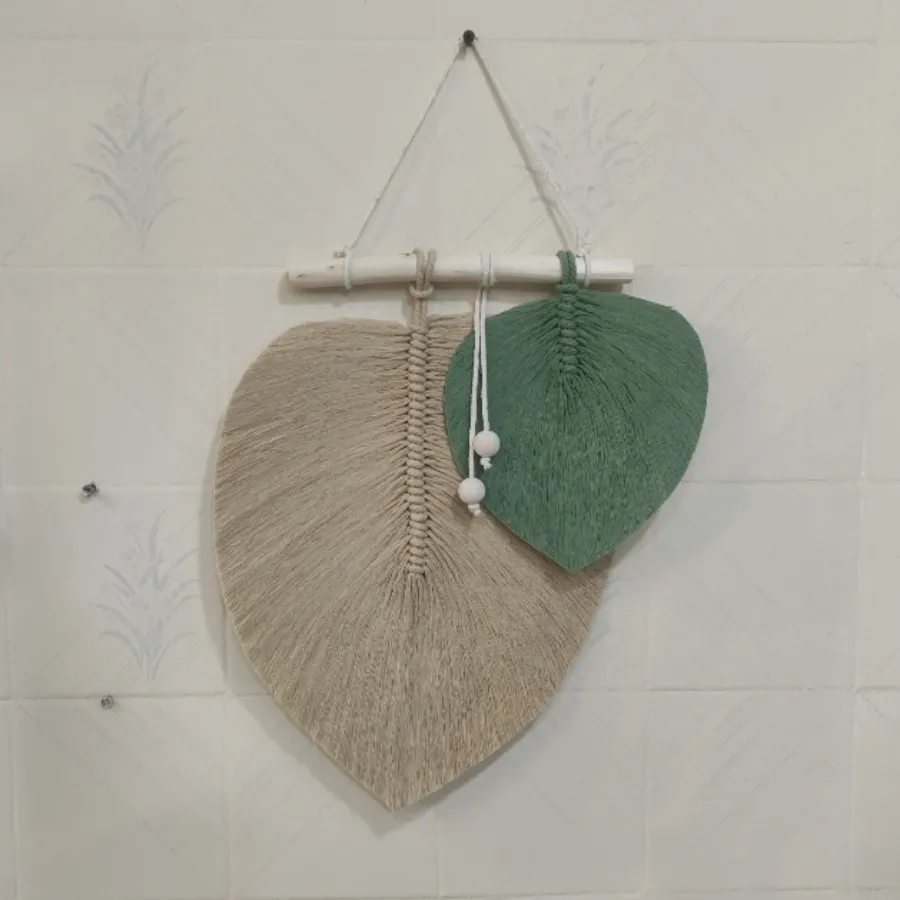 آویز دیوارکوب مکرومه