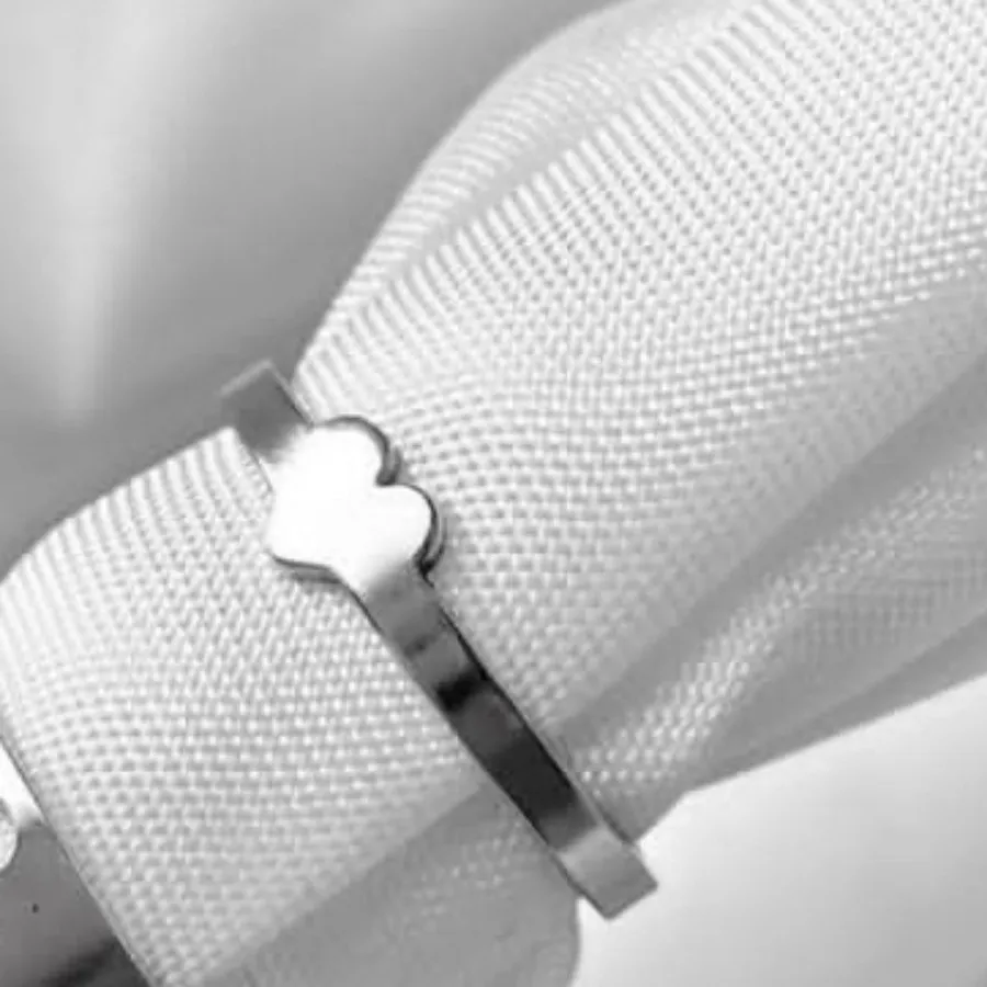 انگشتر قلب،استیل رنگ ثابت