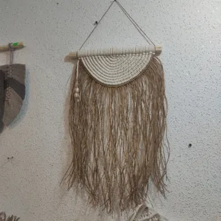 دیوارکوب مکرومه و رافیا