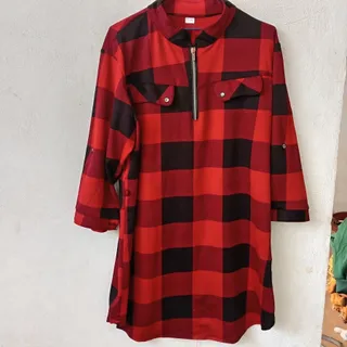 مانتو چهارخونه