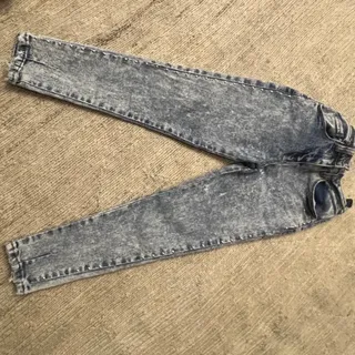 شلوار لی آبرنگی