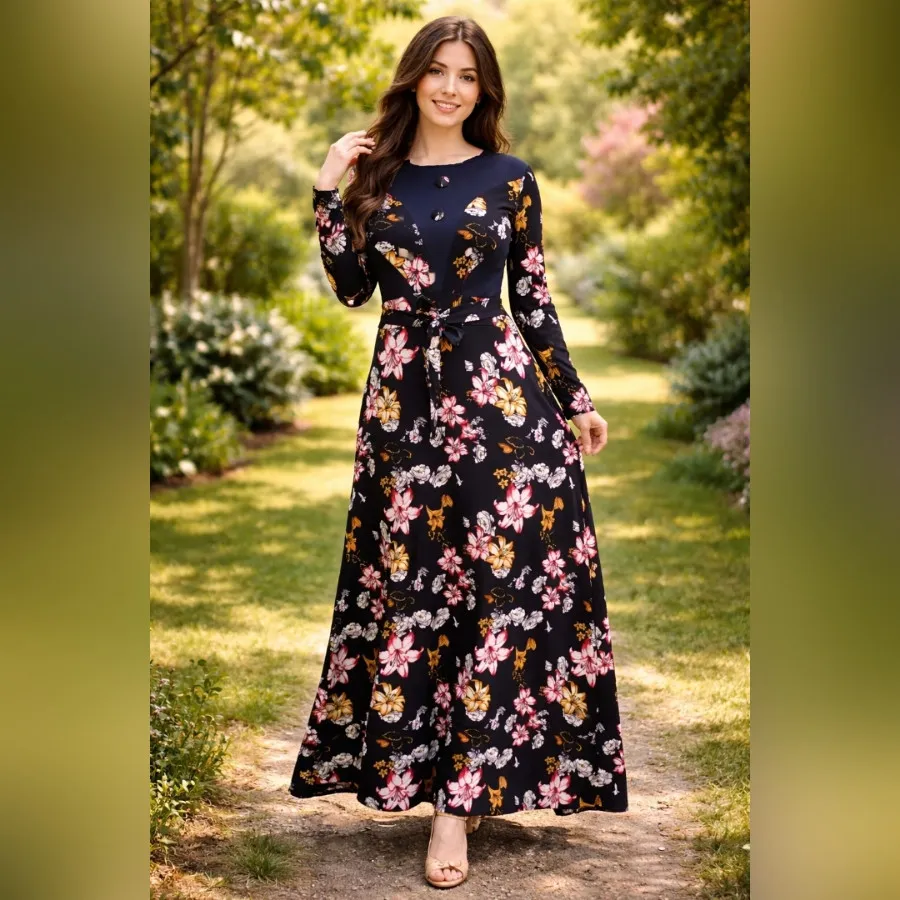 پیراهن بلند مجلسی