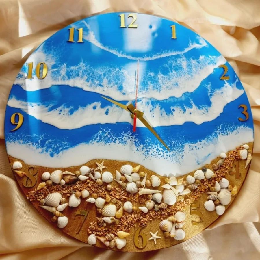 ساعت دیواری طرح دریا