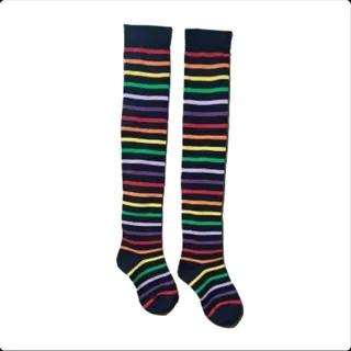 جوراب نخی بالا زانو چهار