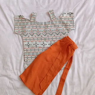 تاپ و شلوارک دخترانه