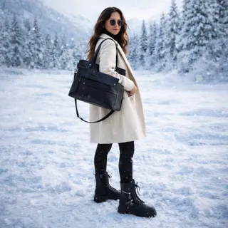 کیف اداری و دانشجویی مشکی