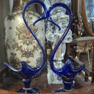 2 مجسمه قو ارسال رایگان