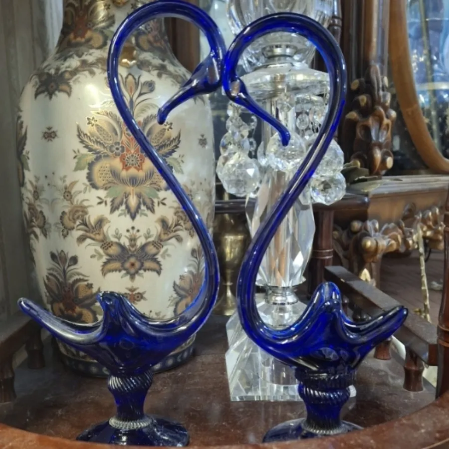 2 مجسمه قو ارسال رایگان