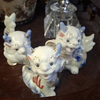 3 مجسمه چینی ارسال رایگان