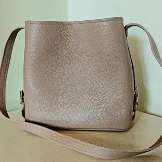 کیف چرم نسکافه ای