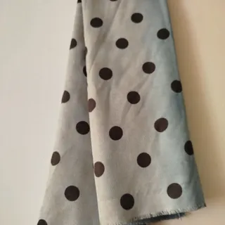 شال زنانه نخی توپی