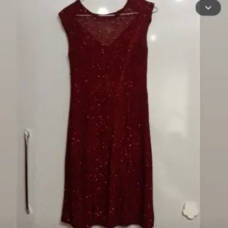 پیراهن لمه زرشکی