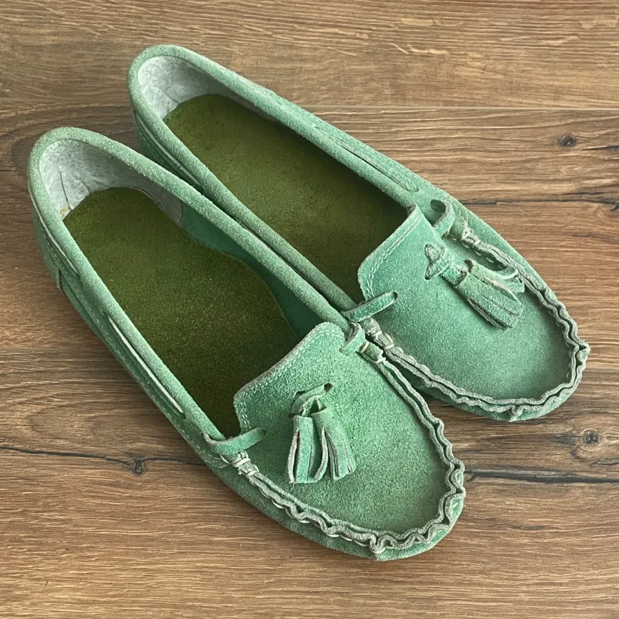 کفش جیر سبز