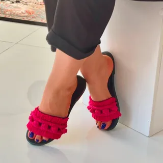 صندل مکرومه