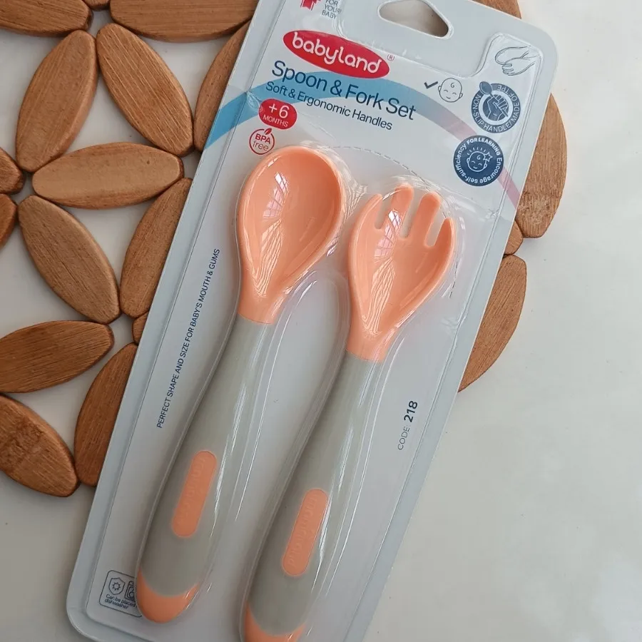 قاشق و‌چنگال بیبی لند