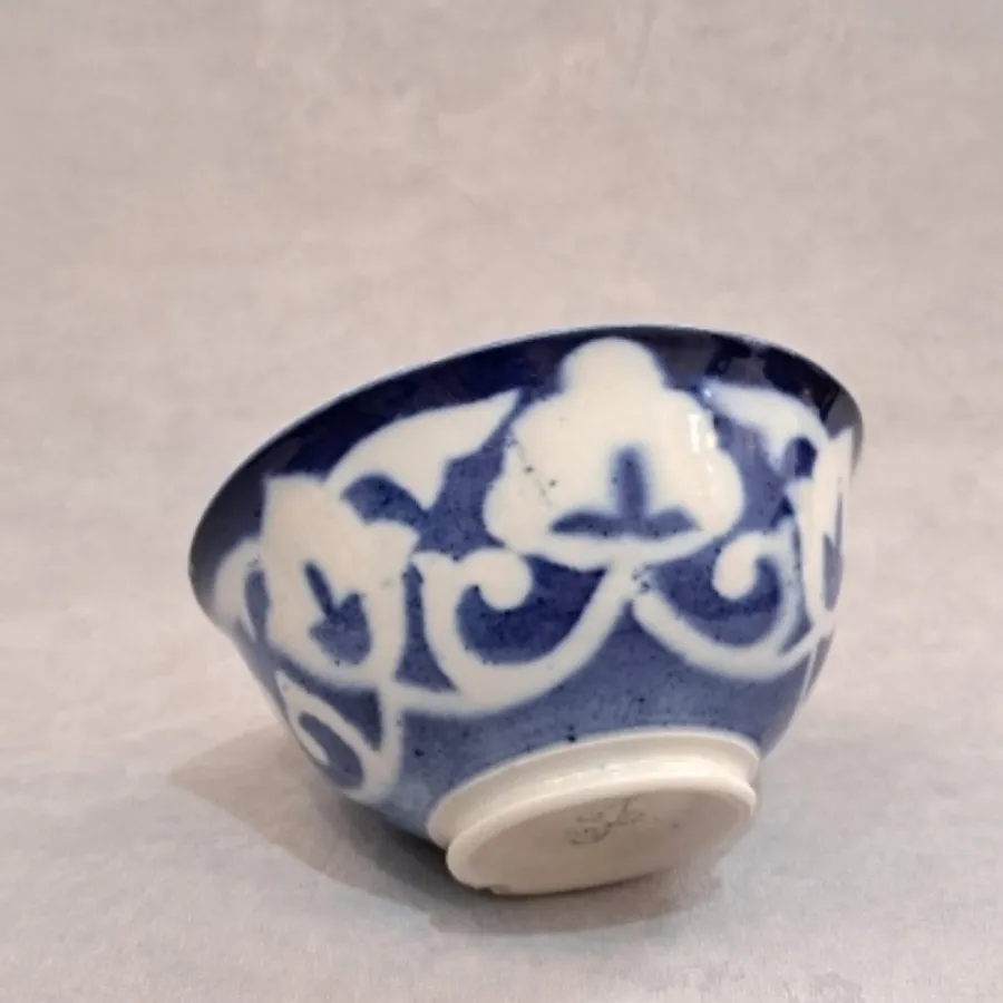 کاسه روسی قلم آبی قدمتدار