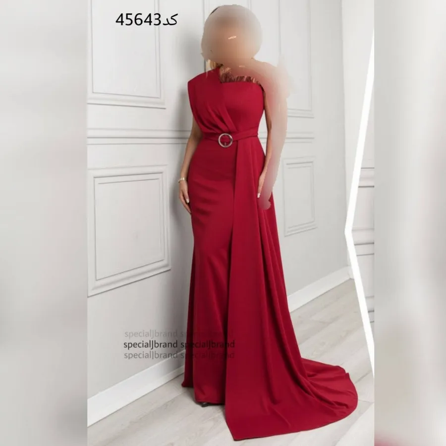 پیراهن مجلسی زرشکی