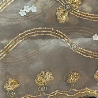 پارچه کریسنال حریر کارشده