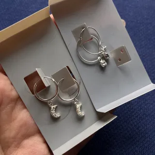 گوشواره نقره آویز