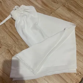 شلوار دامنی سفید