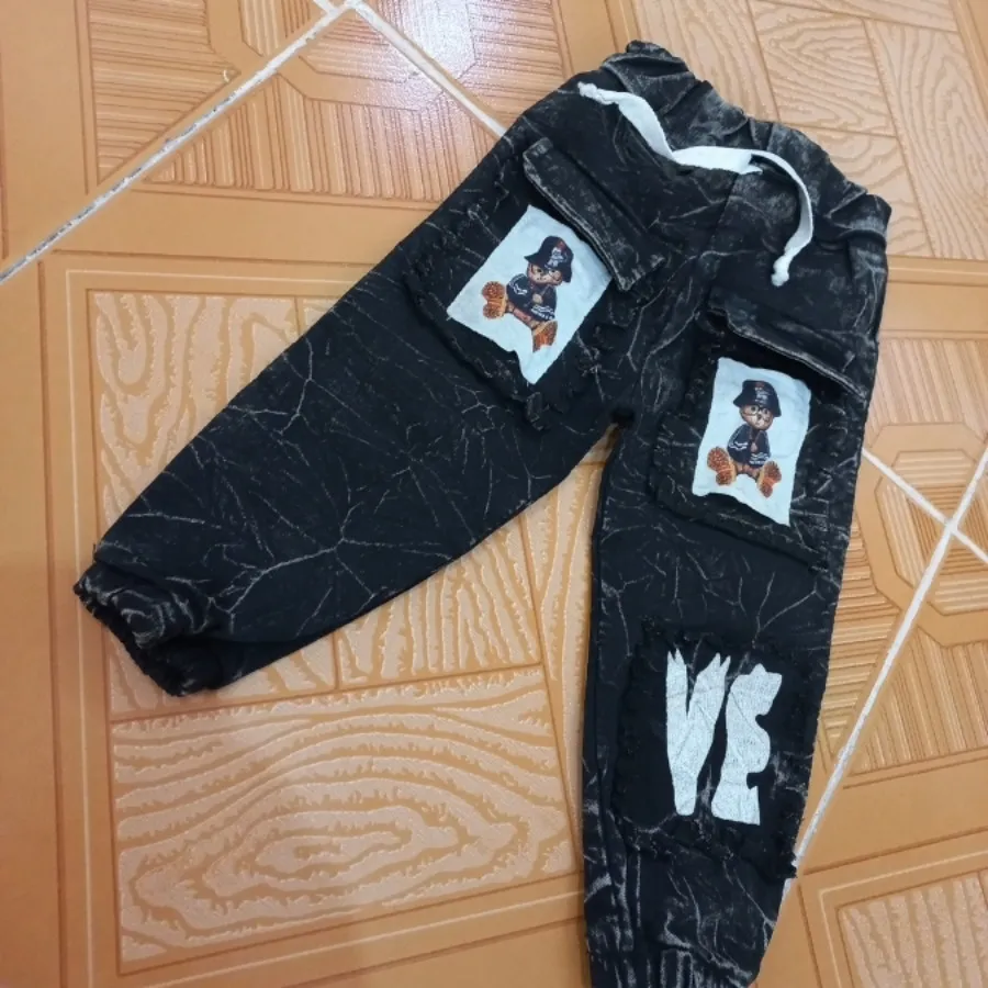 شلوار کتان بچگانه