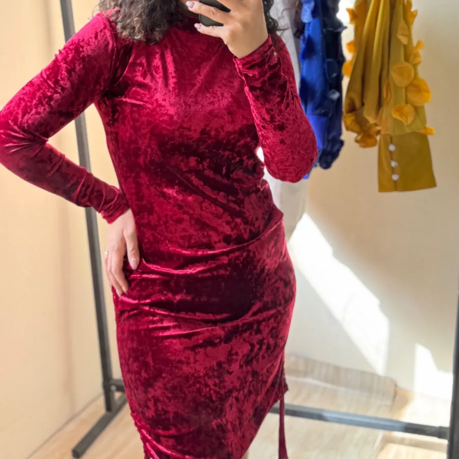 پیراهن مجلسی مخمل ترک