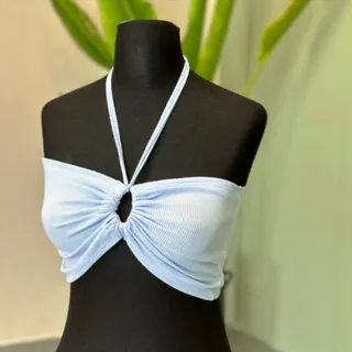 کراپ تاپ بندی مشکی