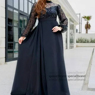 پیراهن مجلسی مشکی