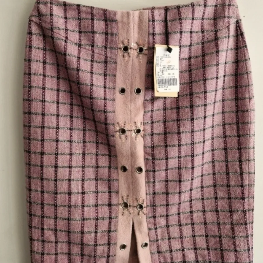 دامن کوتاه پشمی آستردار